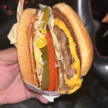 In-N-Out Burger - Mustard fried burger with chopped hot peppers - Fast Food Near Me - Chula Vista, California In-N-Out Burger - Mustard fried burger with chopped hot peppers - Fast Food Near Me - Chula Vista, California