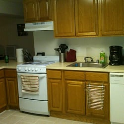 Raritan Crossing Apartments - This is the kitchen in the studio apartment. I know....wow!