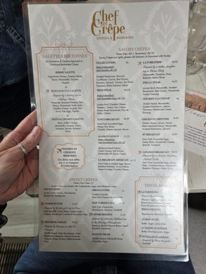 Menu photo 1 Chef de Crepe Camp Hill, PA