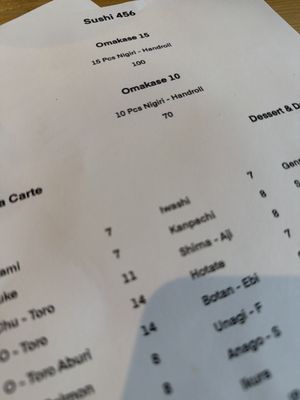 Menu photo 1 Sushi 456 New York, NY