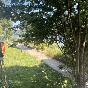 Kalash Kitchen - Below the patio, there's a walkway along the river - Breakfast & Brunch Near Me - Owego, New York Kalash Kitchen - Below the patio, there's a walkway along the river - Breakfast & Brunch Near Me - Owego, New York