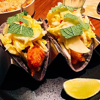 Happy Monkey - fish (flounder) tacos - Latin American Near Me - Greenwich, Connecticut