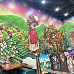 El Mezcal Mexican restaurant  - The dinning area