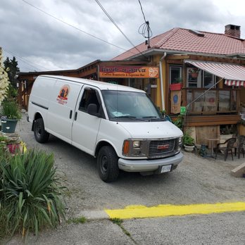 Grab-A-Java - ows a van parked in front of a restaurant - Coffee Roasteries Near Me - Mission, British Columbia