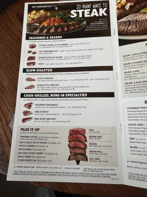 Menu photo 4 Outback Steakhouse Fort Worth, TX Menu photo 4 Outback Steakhouse Fort Worth, TX