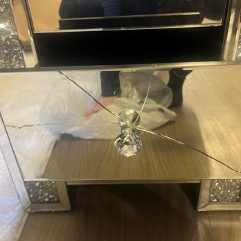 United Moving Solutions  - Nightstand that United Moving Solutions broke - Movers Near Me - Henderson, Nevada