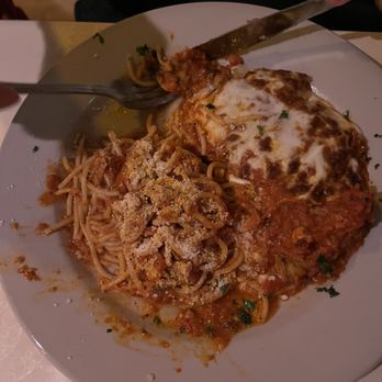 Gino's Vino Osteria - Eggplant Melanzane alla Parmigiano - Italian Near Me - Austin, Texas
