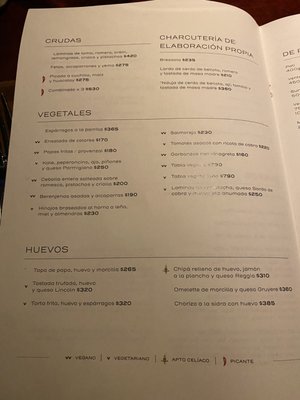 Menu photo 3 Anchoita Buenos Aires, C