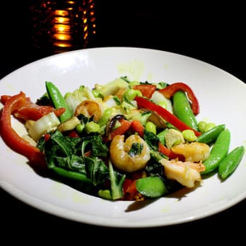 Bahama Breeze - Mahi & Shrimp with Lemongrass Sauce (Yummy!) - Bars Near Me - Orlando, Florida