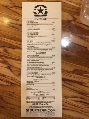 Menu photo 3 BurgerFi Woodbridge, VA