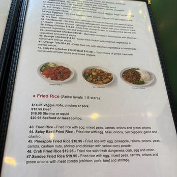 Sandee Thai Restaurant - Menu - Thai Near Me - Silverton, Oregon Sandee Thai Restaurant - Menu - Thai Near Me - Silverton, Oregon
