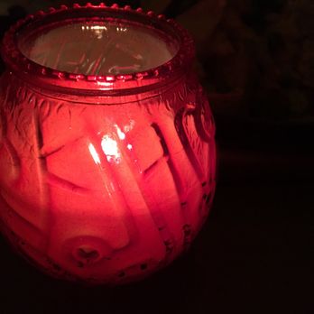 Brew Garden - Cute candle for every table in the patio area. - American Near Me - Strongsville, Ohio Brew Garden - Cute candle for every table in the patio area. - American Near Me - Strongsville, Ohio