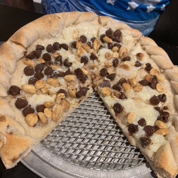 Brick Oven Pizza - Snickers Pie. My husband's dessert order. I didn't care for it, lol - Pizza Near Me - Kapolei, Hawaii Brick Oven Pizza - Snickers Pie. My husband's dessert order. I didn't care for it, lol - Pizza Near Me - Kapolei, Hawaii
