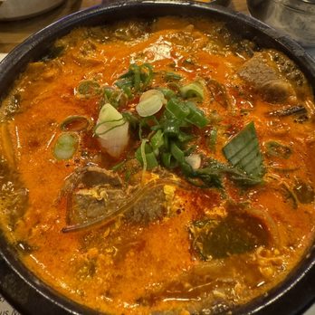 Jagalchi - Number 1: spicy beef soup w/ brisket - Korean Near Me - Gardena, California