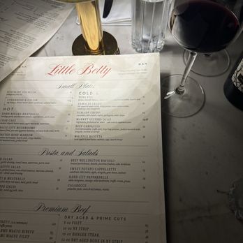 Little Betty Steak Bar - Menu 3.6.24 - Bars Near Me - Mountain Brook, Alabama Little Betty Steak Bar - Menu 3.6.24 - Bars Near Me - Mountain Brook, Alabama