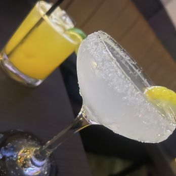 Bourbon Street - Lemon drop and mango margarita - Cajun/Creole Near Me - Bayside, New York