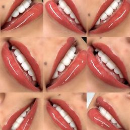 Lip blushing
