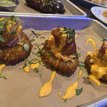 Barrel & Bones - Fried Green Tomatoes - Barbeque Near Me - Dallas, Texas