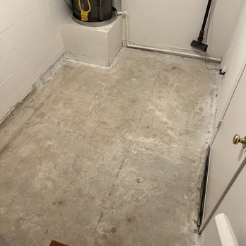 New Look Flooring - Basement floor (before) - Flooring Near Me