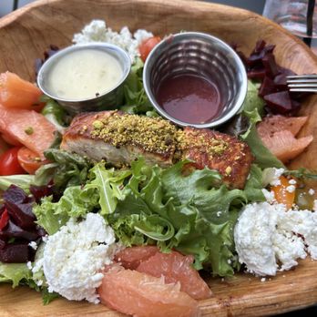 Timber Kitchen & Bar - Salmon salad - New American Near Me - Bangor, Maine