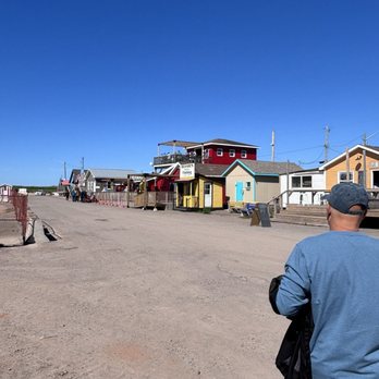 Richard's Fresh Seafood - Walking up to Richard's - Seafood Near Me - Covehead, Prince Edward Island