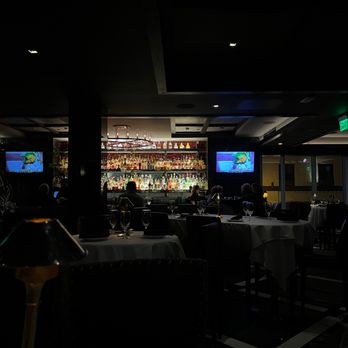 Mastro's Steakhouse - view from our seat - how dark it was - Steakhouses Near Me - San Francisco, California Mastro's Steakhouse - view from our seat - how dark it was - Steakhouses Near Me - San Francisco, California