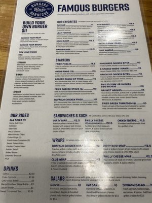 Menu photo 1 Burgers Blues Barbecue - Madison Madison, MS