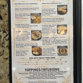 Waffles R Wild - Menu - Bars Near Me - Foley, Alabama