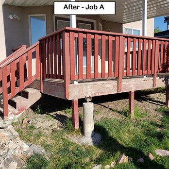 Sandy Handyman Today - Porch after remodel - Handyman Near Me - Sandy, Utah Sandy Handyman Today - Porch after remodel - Handyman Near Me - Sandy, Utah