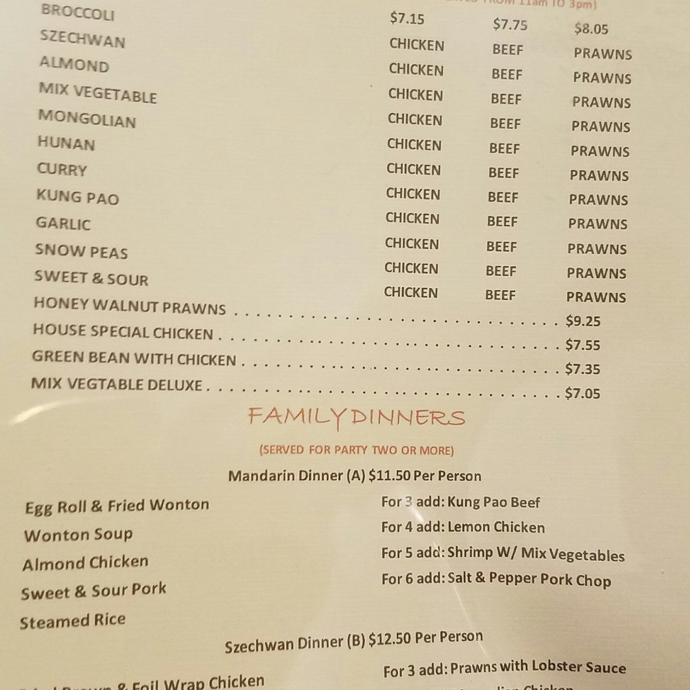 Amazing Kitchen - Dine-in menu as of 11.28.16 - Chinese Near Me - Tracy, California Amazing Kitchen - Dine-in menu as of 11.28.16 - Chinese Near Me - Tracy, California