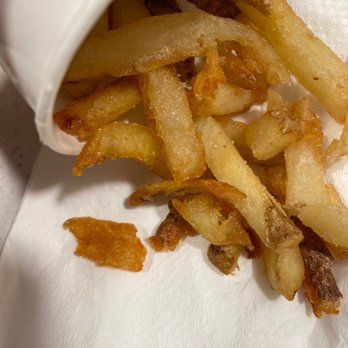 Five Guys - Luke warm fries with salt - Burgers Near Me - Renton, Washington Five Guys - Luke warm fries with salt - Burgers Near Me - Renton, Washington