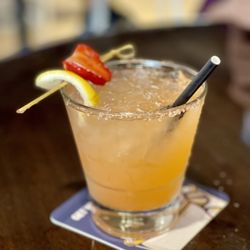 Agave & Vine - Tito's Vine Twist (slightly tart, kiss of sweet, salted rim, nicely balanced) - VN