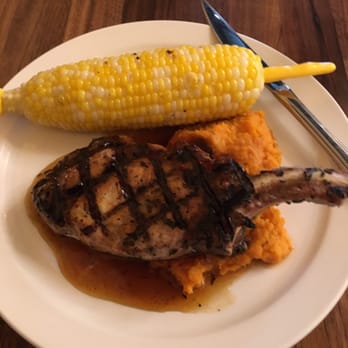 Sun Singer Wine and Spirits - Rootbeer glazed pork chop, mashed bourbon sweet potatoes, sweet corn on the cob. Delicious! - Beer, Wine & Spirits Near Me - Champaign, Illinois Sun Singer Wine and Spirits - Rootbeer glazed pork chop, mashed bourbon sweet potatoes, sweet corn on the cob. Delicious! - Beer, Wine & Spirits Near Me - Champaign, Illinois