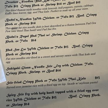 Budsi's Authentic Thai - Menu part 1 - Thai Near Me - New Orleans, Louisiana Budsi's Authentic Thai - Menu part 1 - Thai Near Me - New Orleans, Louisiana