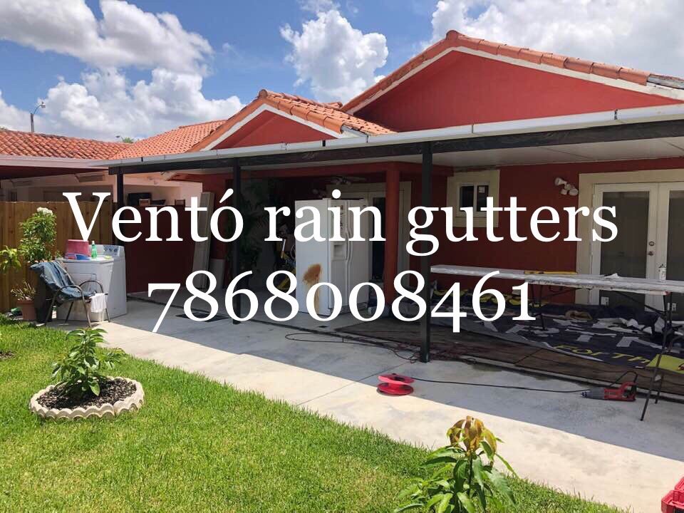 Slide of Vento Rain Gutters