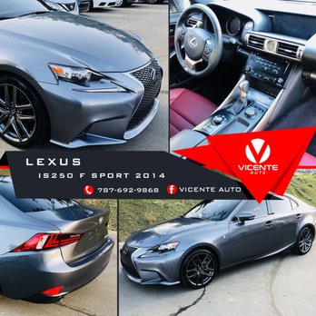 Vicente Auto Solutions - ¡Disponible Lexus IS250 F Sport 2014 color gris oscuro desde el 1.99 de APR! - Car Dealers Near Me - Caguas, Puerto Rico