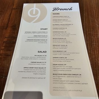 NINETEEN at TPC Sawgrass - Brunch menu - American Near Me - Ponte Vedra Beach, Florida NINETEEN at TPC Sawgrass - Brunch menu - American Near Me - Ponte Vedra Beach, Florida