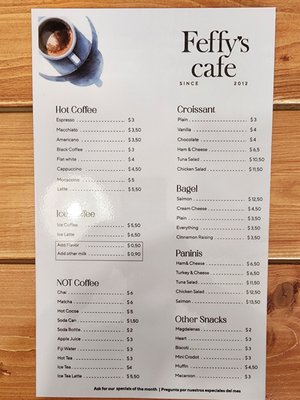 Menu photo 4 Feffys Cafe Coral Springs, FL Menu photo 4 Feffys Cafe Coral Springs, FL