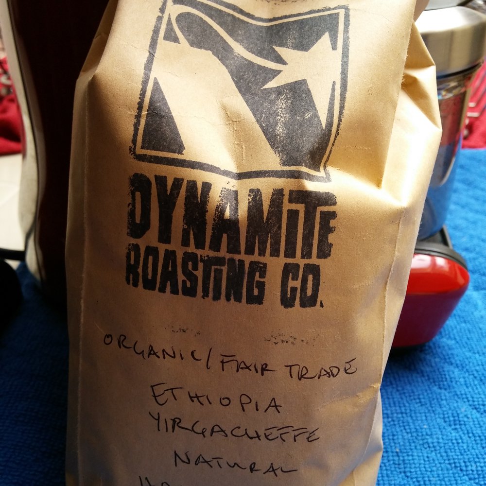 Dynamite Roasting - First pound of this coffee sold in the store! - Coffee Roasteries Near Me - Black Mountain, North Carolina Dynamite Roasting - First pound of this coffee sold in the store! - Coffee Roasteries Near Me - Black Mountain, North Carolina