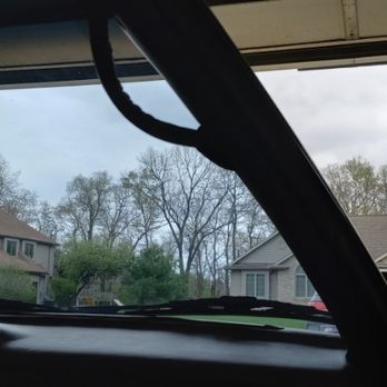 Perfect Shade Tinting - This is a shot from inside of the Supra. As you can see, there is no visibility lost with the Polarized film. - Home Window Tinting Near Me - Elkhart, Indiana