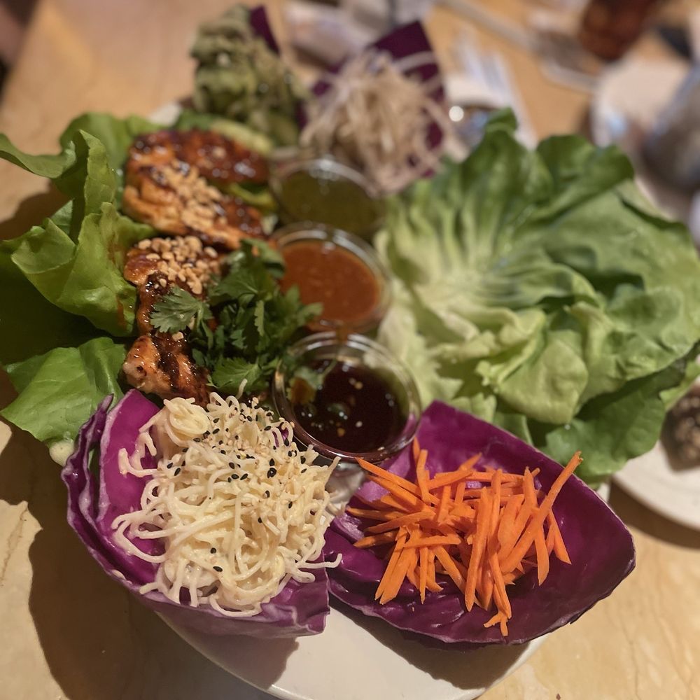 Thai Lettuce Wraps- yum!! The cucumbers were my fav part! Thai Lettuce Wraps- yum!! The cucumbers were my fav part!