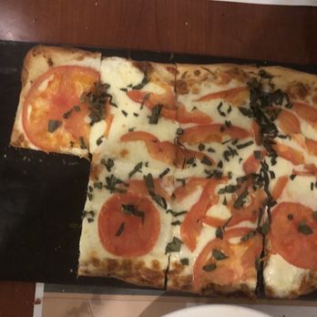 Mamma Mia's Marshfield - Flatbread margarita pizza. - Italian Near Me - Marshfield, Massachusetts Mamma Mia's Marshfield - Flatbread margarita pizza. - Italian Near Me - Marshfield, Massachusetts