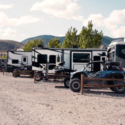 South Forty RV Park - SxS's ready to ride! At South Forty RV Park