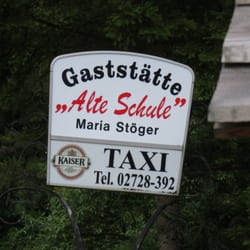 Gasthaus "Alte Schule" - Schild