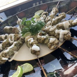Chicken cilantro like skewers Chicken cilantro like skewers