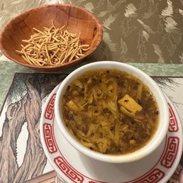 Hot and sour soup Hot and sour soup