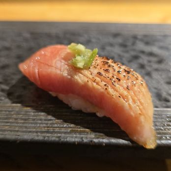 Sushi Kashiba - Seared Kama Toro - collar of the tuna, my favorite piece! - Japanese Near Me - Seattle, Washington