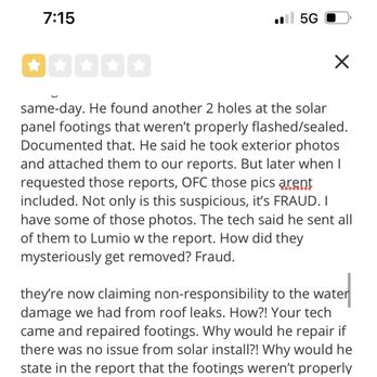 Lumio - Original review text that was too long to post. 7 - Solar Installation Near Me - Lehi, Utah Lumio - Original review text that was too long to post. 7 - Solar Installation Near Me - Lehi, Utah