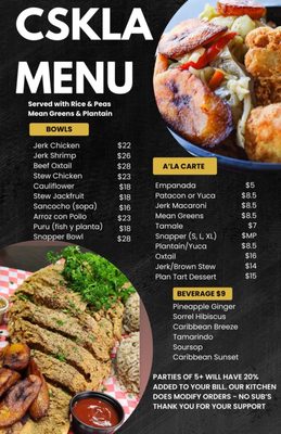 Menu photo 2 Caribbean Soul Kitchen La Los Angeles, CA Menu photo 2 Caribbean Soul Kitchen La Los Angeles, CA