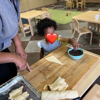 Little Angels Montessori - Cooking with Miss India - Preschools Near Me - Long Beach, California Little Angels Montessori - Cooking with Miss India - Preschools Near Me - Long Beach, California